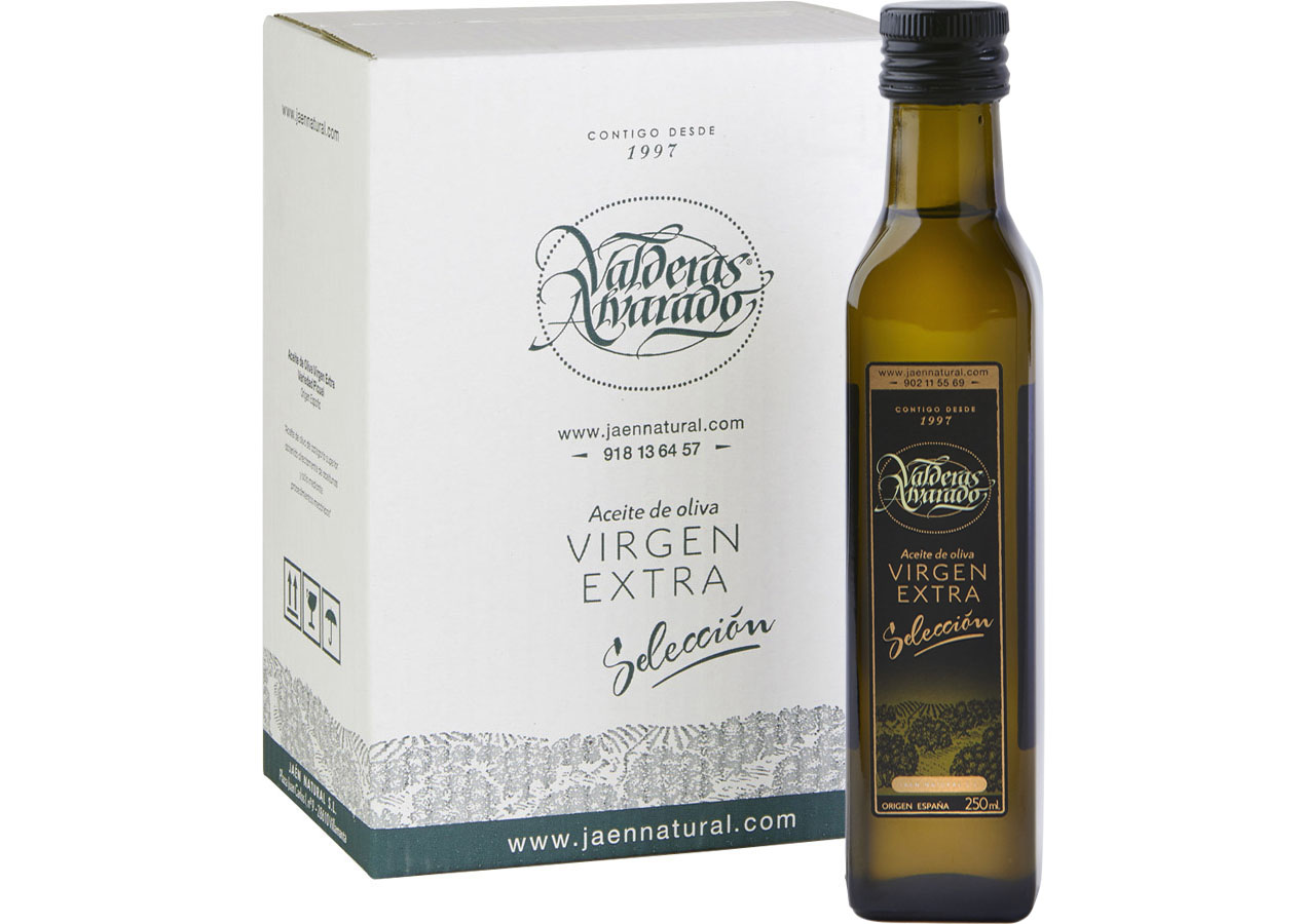 botella 250 ml aceite oliva virgen extra